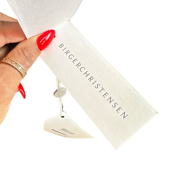 ROTATE BIRGER CHRISTENSEN Black White Ruffled Cocktail Dress Size 6 - Picture 10 of 10